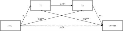 The relationship between future self-continuity and intention to use Internet wealth management: The mediating role of tolerance of uncertainty and trait anxiety